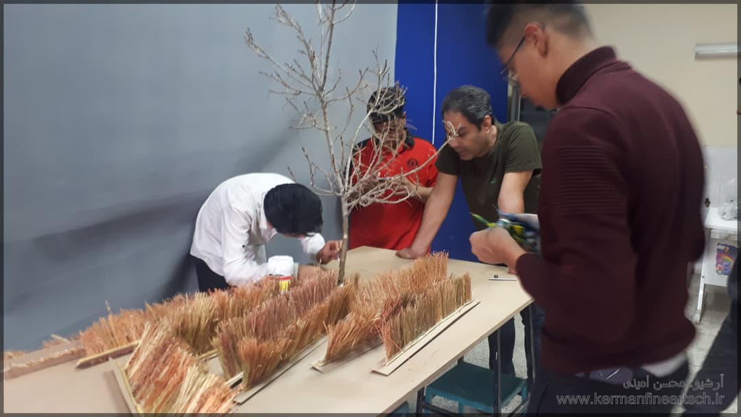 کارگاه انیمیشن سه بعدی عروسکی -هنرستان هنرهای زیبای پسران کرمان